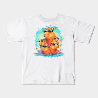 capybaras Kids T-Shirt